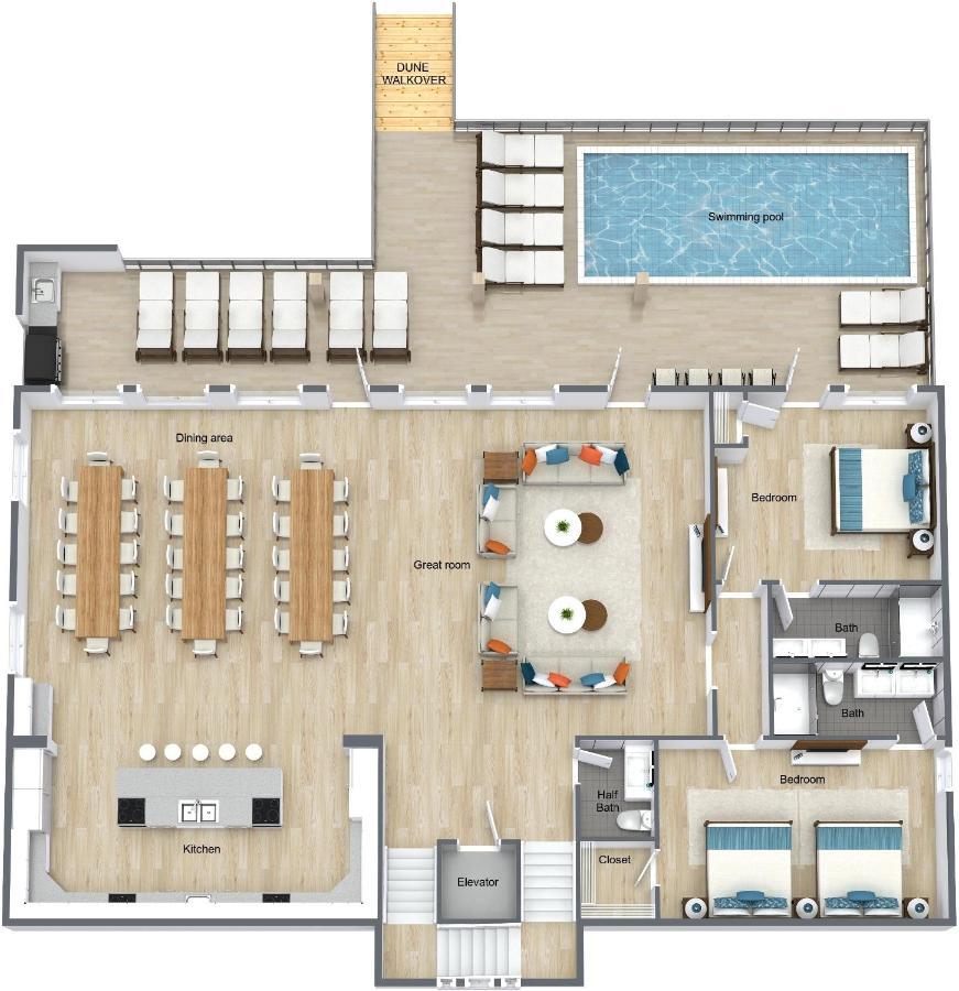The Pearl Gulf Front W-Prvt Heated Pool, 12 Bdrm -12,5Bath Alvacationrentals Gulf Shores Exteriér fotografie
