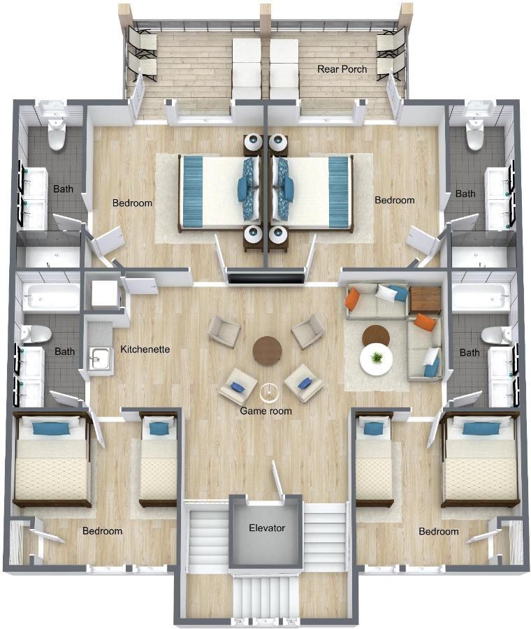 The Pearl Gulf Front W-Prvt Heated Pool, 12 Bdrm -12,5Bath Alvacationrentals Gulf Shores Exteriér fotografie